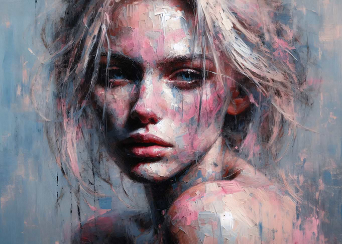 Infinity - Abstract Portrait of a Woman
