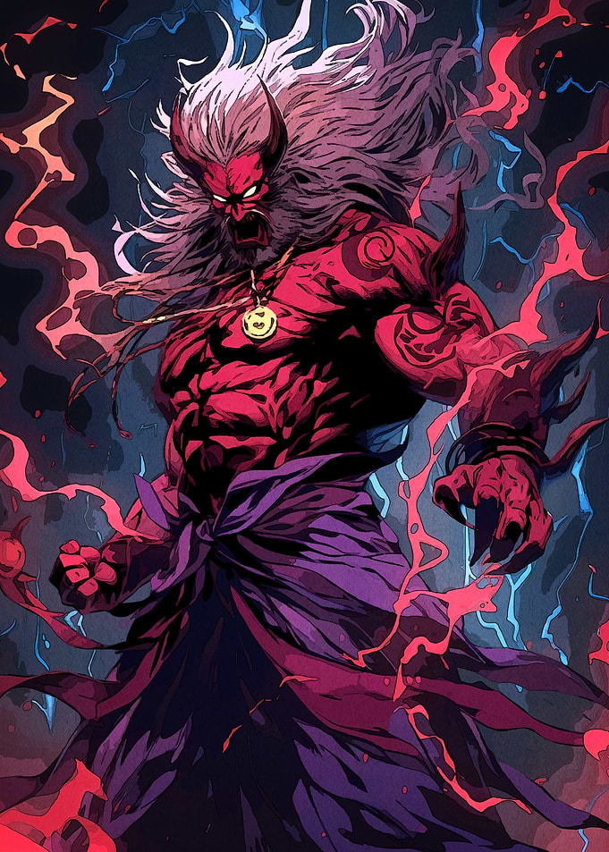Demon White Hair