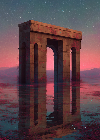 Arched Structure in Water
