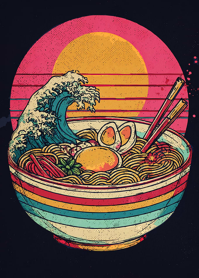 Retro Ramen Japanese