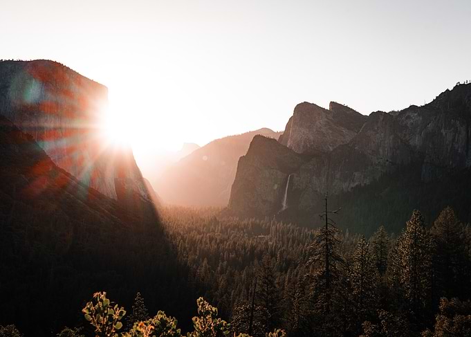 Yosemite Valley at Sunrise
