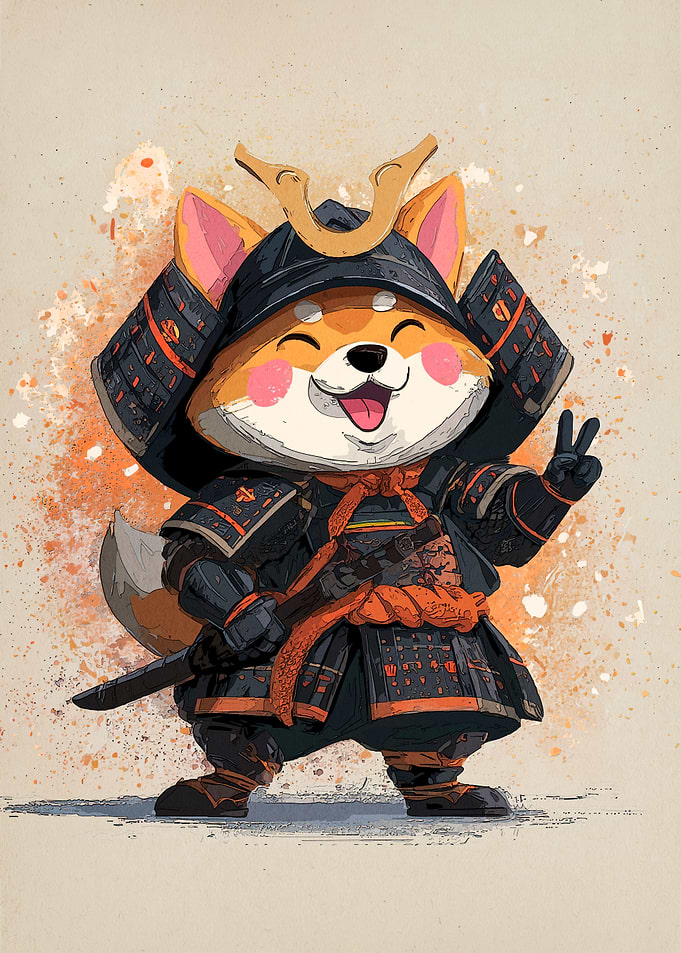 Samurai Shiba Peace