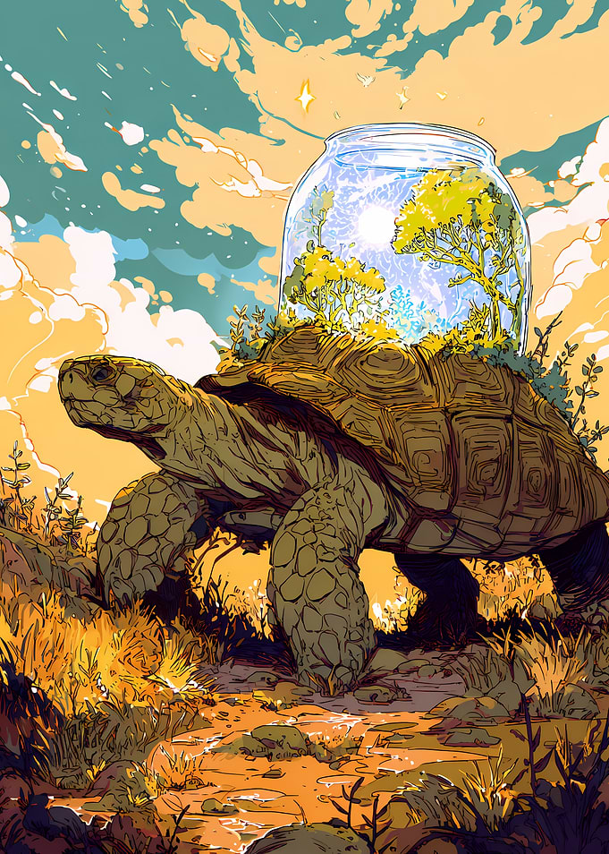 Turtle with Jar Ecosystem