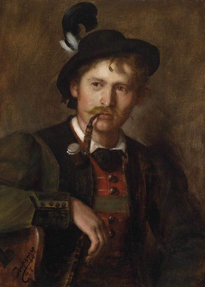 Portrait of a Man with Pipe