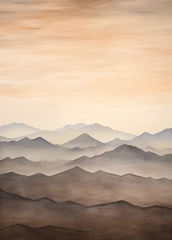 Misty Mountain Landscape