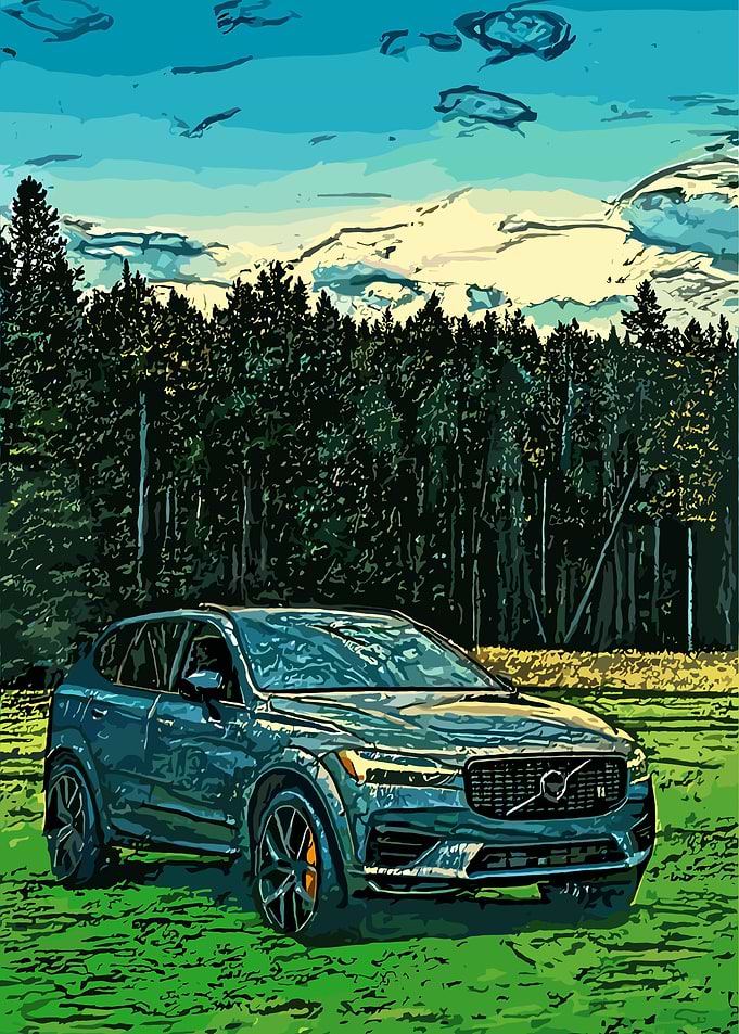 Volvo XC60 in Nature
