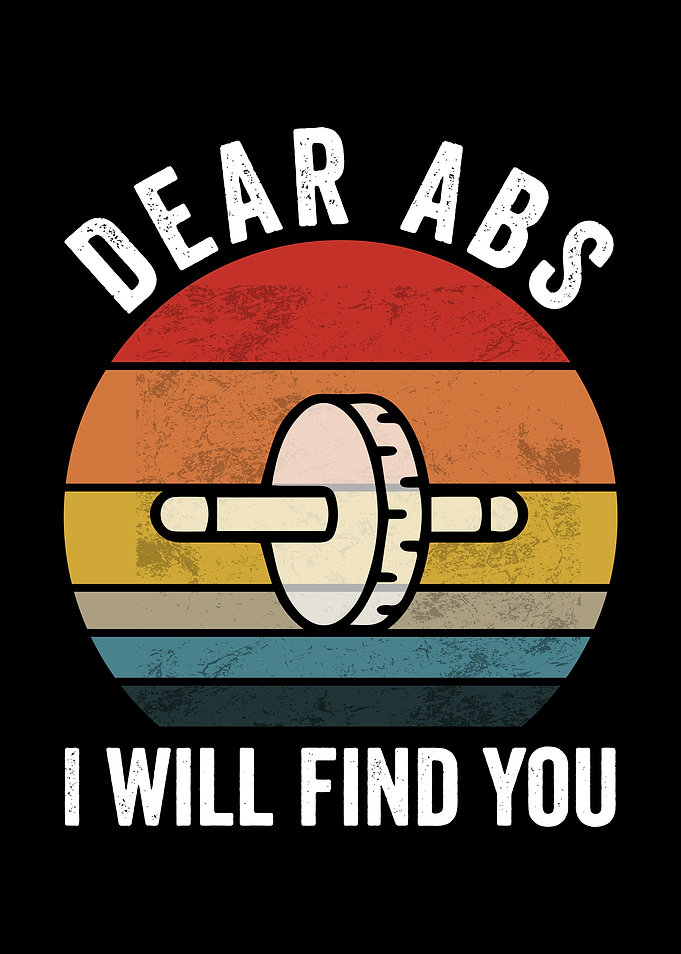 Dear Abs, I Will Find You Retro Workout
