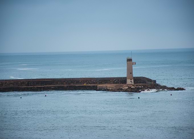 Lighthouse on a Breakwater