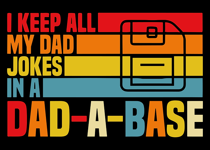 Dad Jokes Database Retro Design