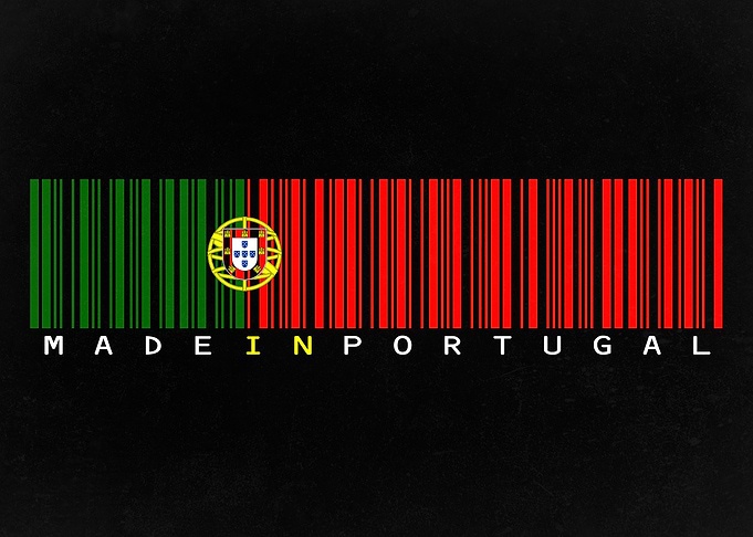 Made in Portugal Barcode Flag