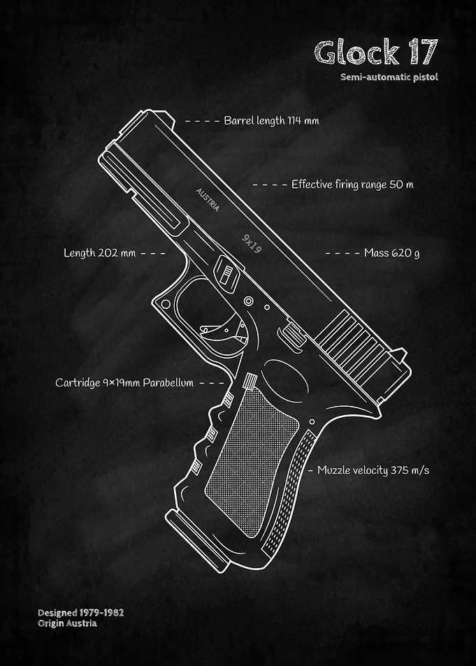 Glock 17 Technical Blueprint
