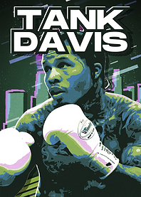 Tank Davis Boxing Art