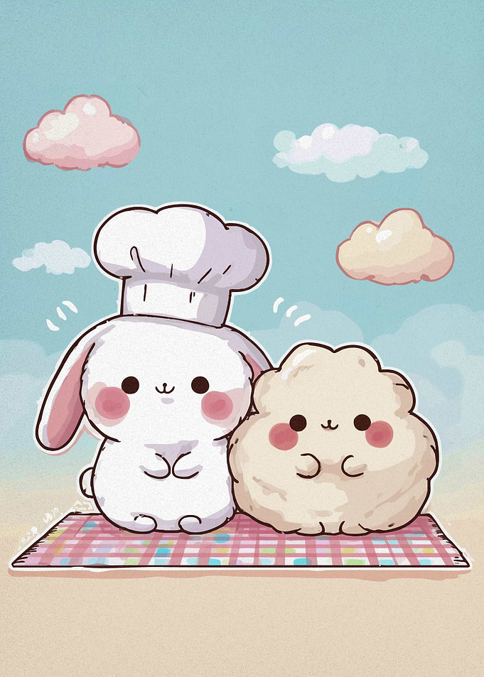 Bunny Chef Dough Friend