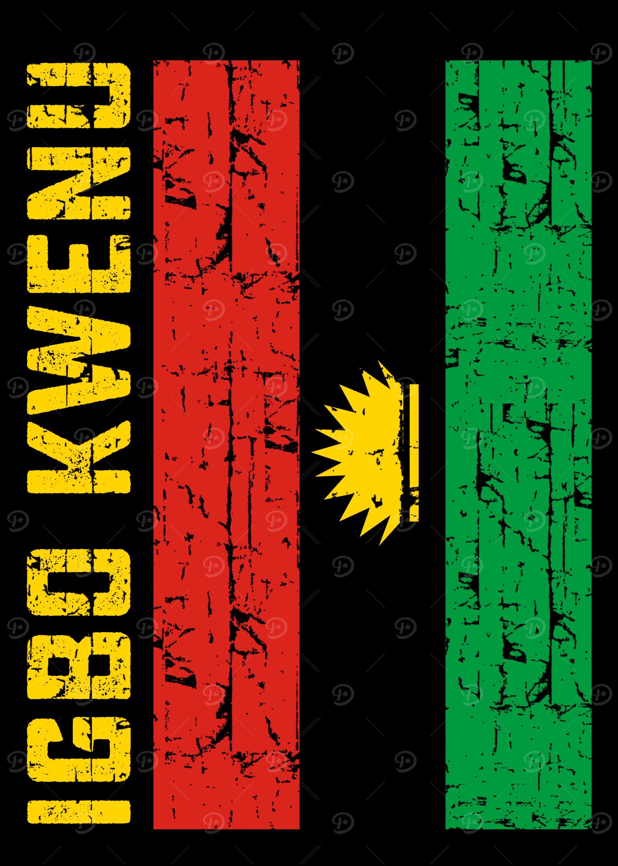 Igbo Kwenu Biafra Flag