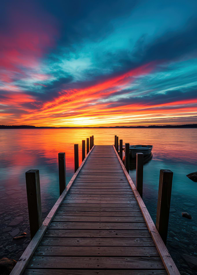 Dock at Sunset
