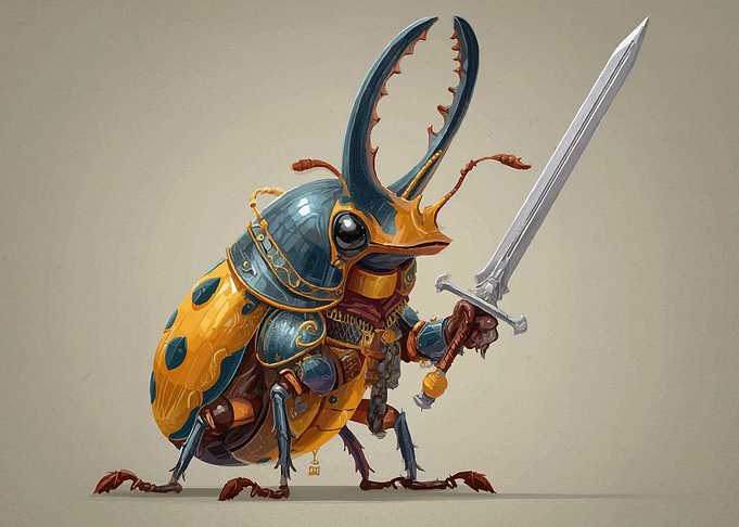 Armored Beetle Warrior
