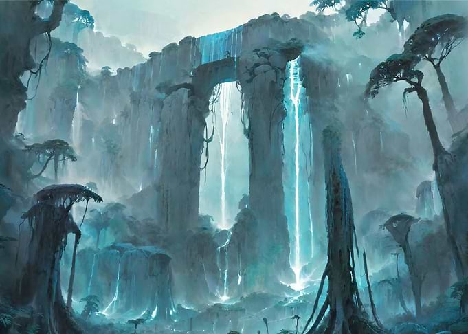 Mystical Waterfall