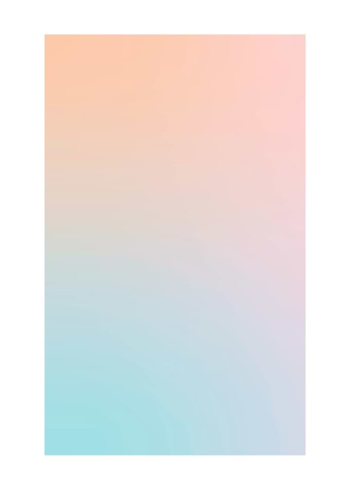 Gradient Background Peach to Blue