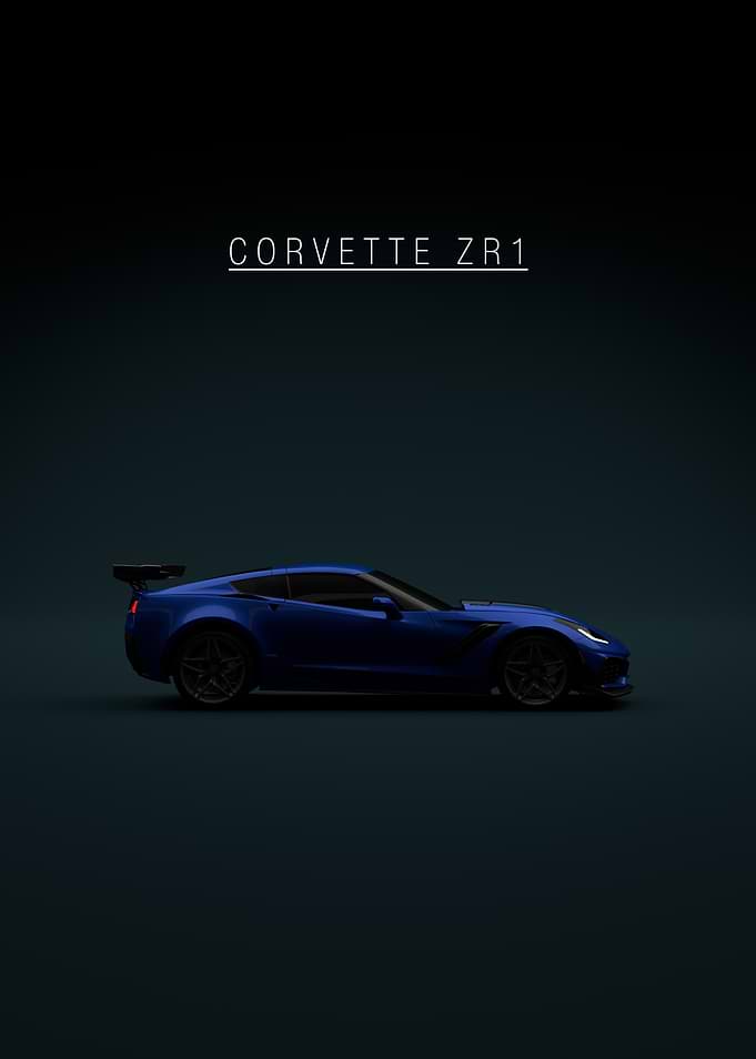 Chevrolet Corvette C7 ZR1 - Blue