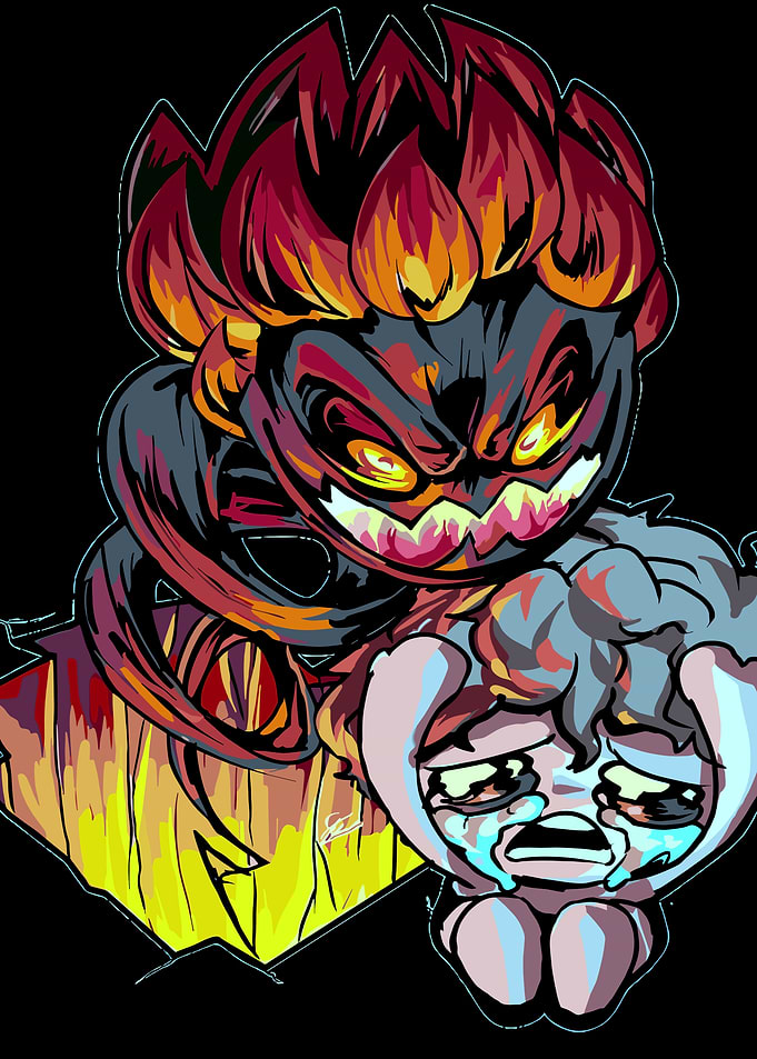 The Binding of Isaac Fanart