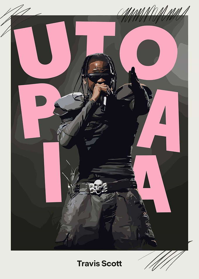 Travis Scott Utopia Album Cover Art