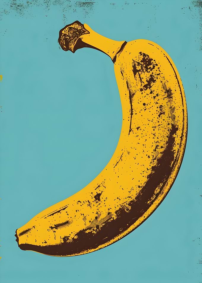 Banana Pop Art