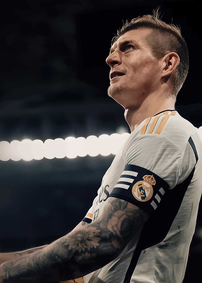 Toni Kroos Portrait