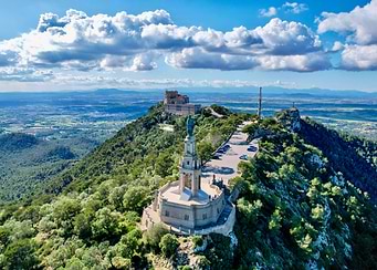 Sant Salvador Sanctuary, Mallorca, Spain