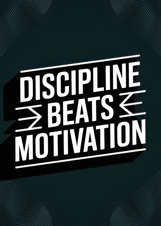 Discipline Beats Motivation