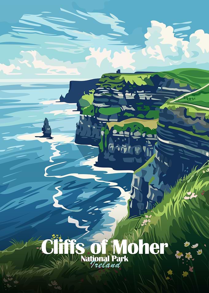 Cliffs of Moher National Park Ireland