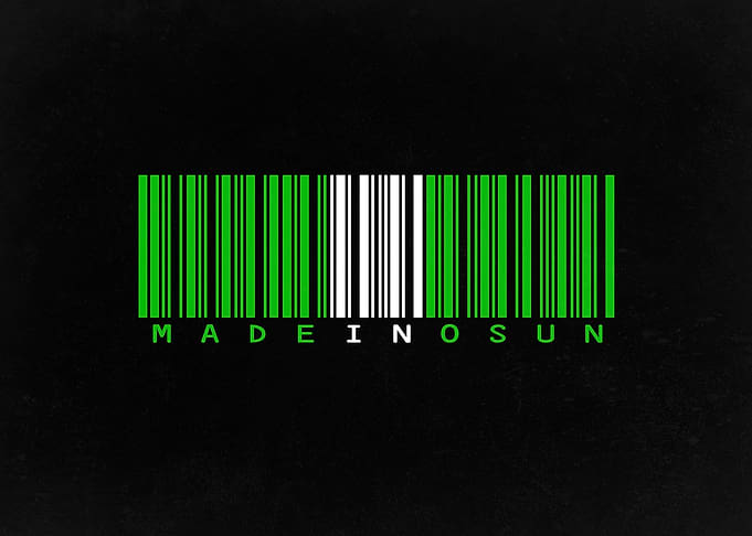Made in Sun Barcode
