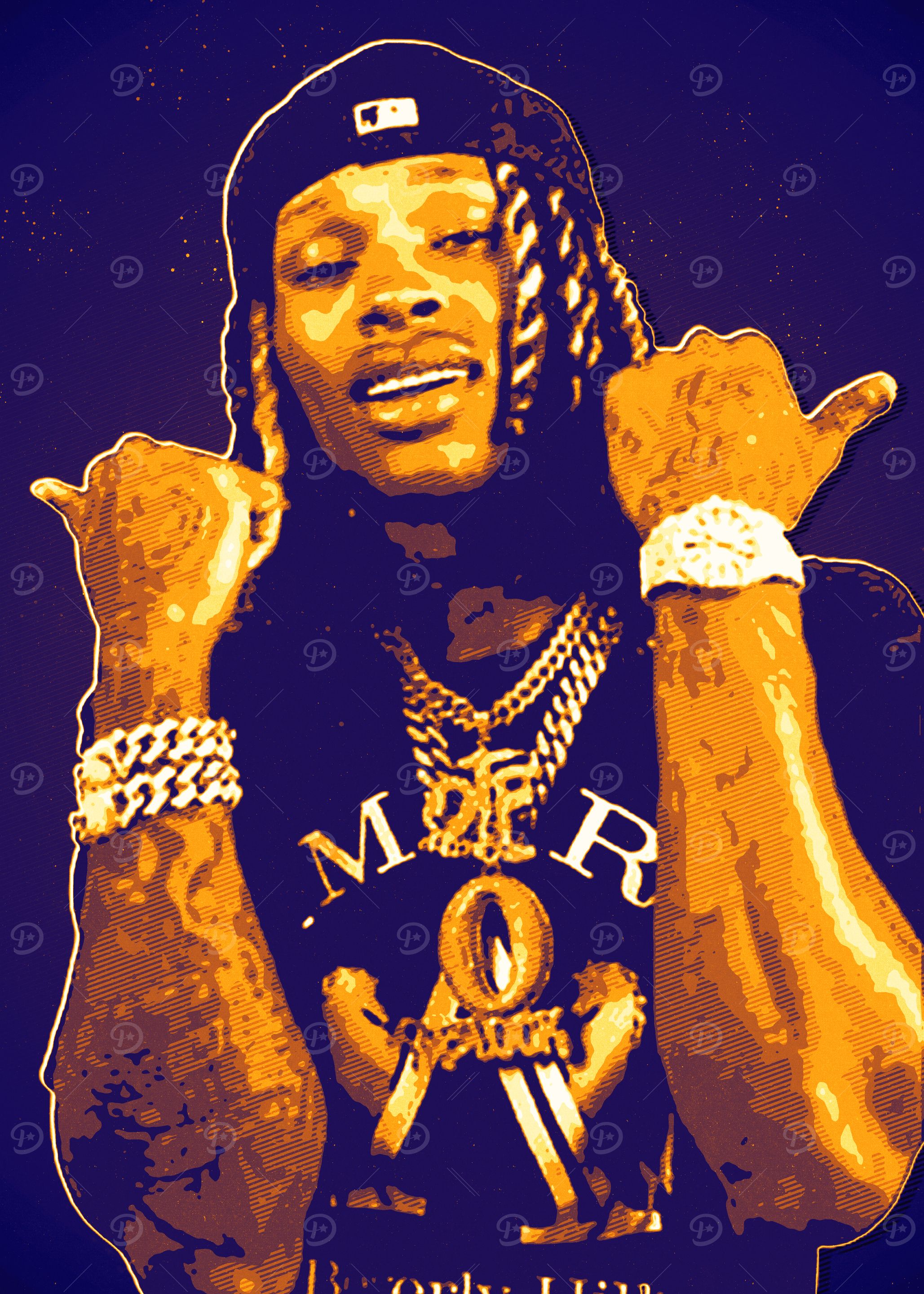 King Von Portrait