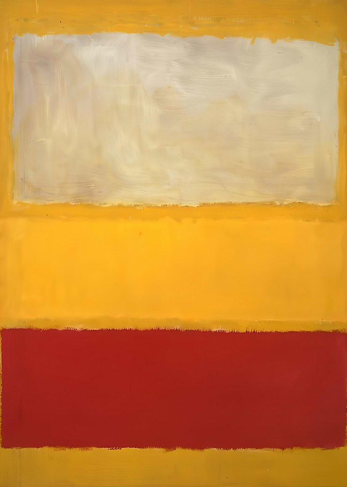 Abstract Color Field Painting
