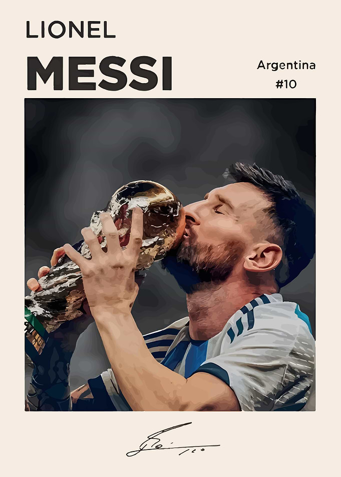 Lionel Messi World Cup Champion