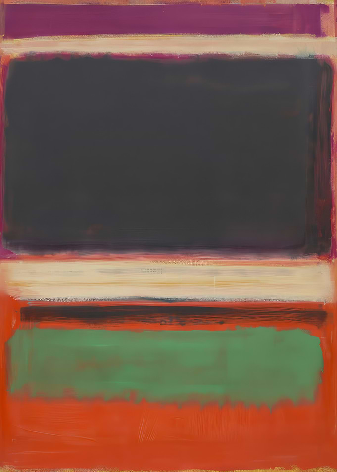 Abstract Color Field Painting