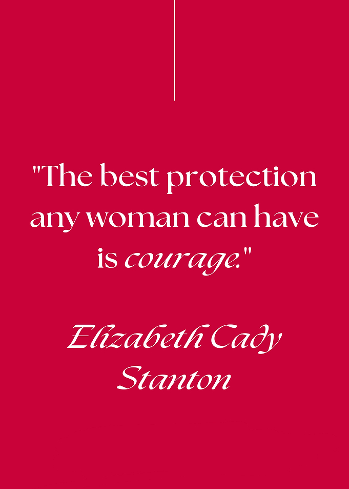 Elizabeth Cady Stanton Quote