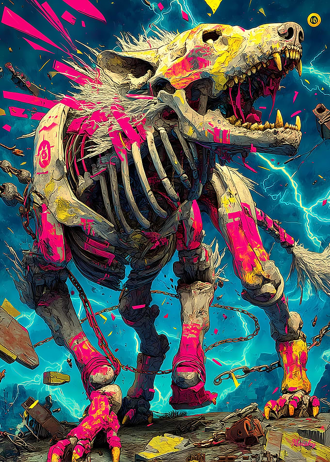 Neon Howl – The Last Guardian of Chaos