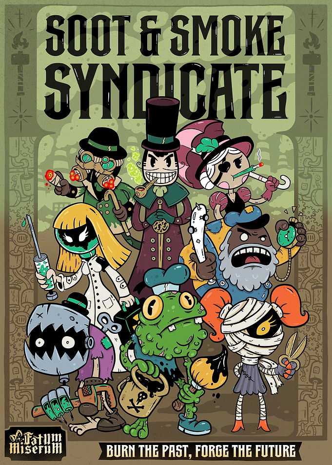 Soot & Smoke Syndicate – Rubberhose Cartoon Horror