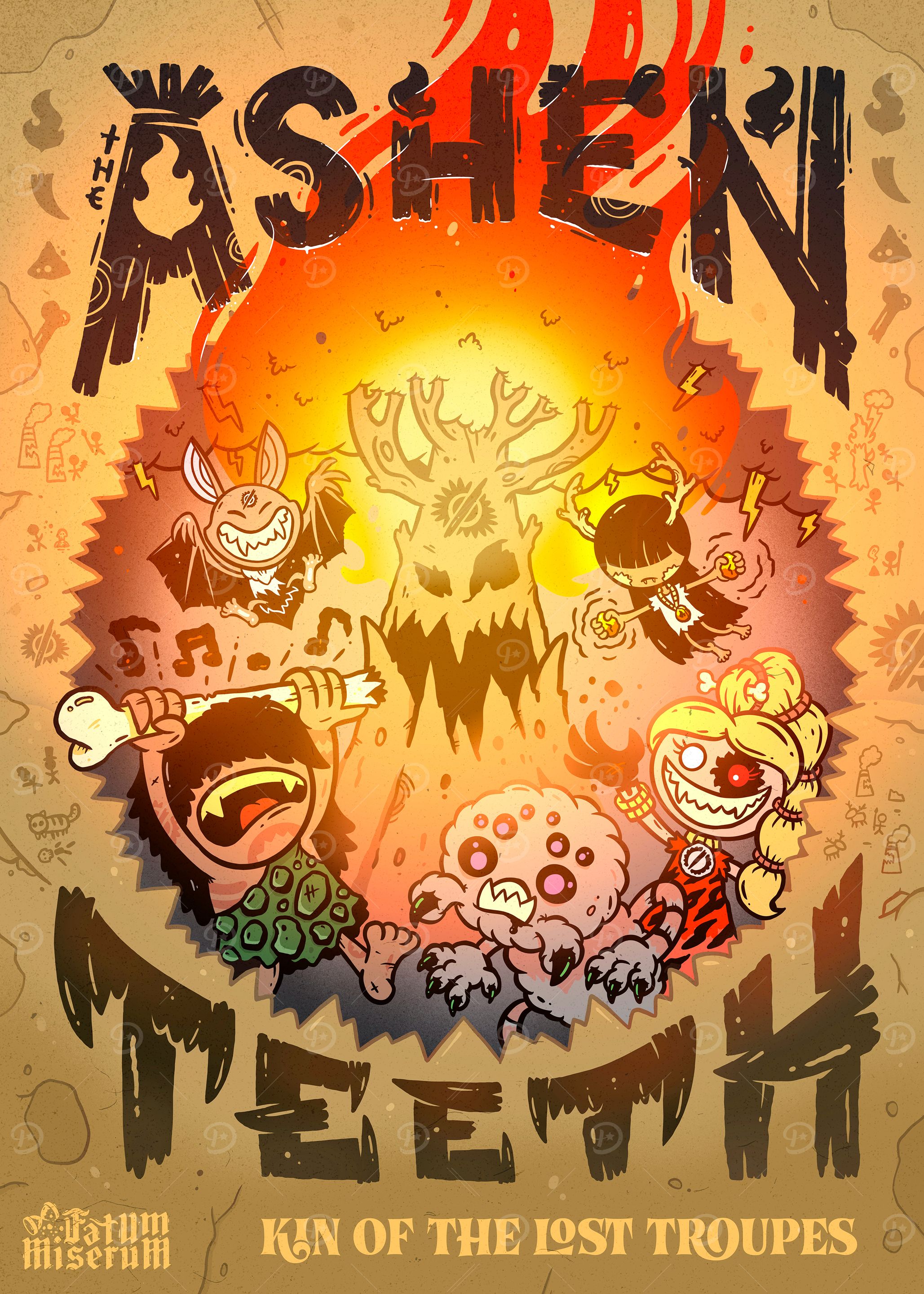 The Ashen Teeth - Children of Ash and Flame