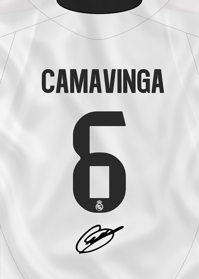 Camavinga Madrid Jersey Number 6