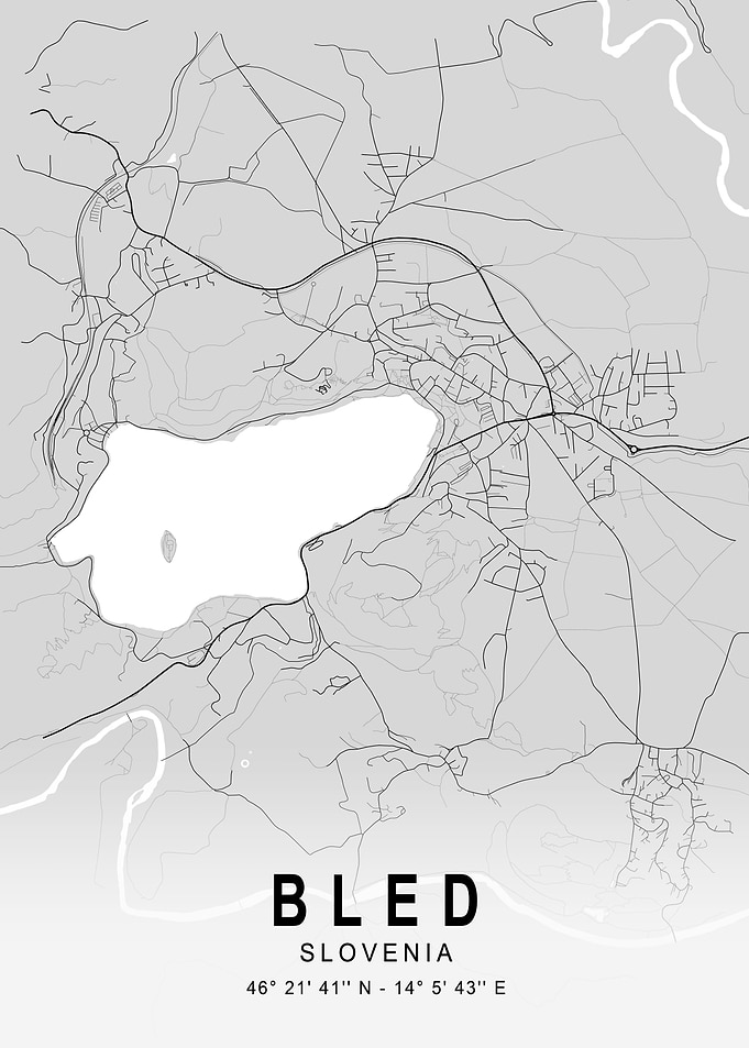 Bled, Light City Map