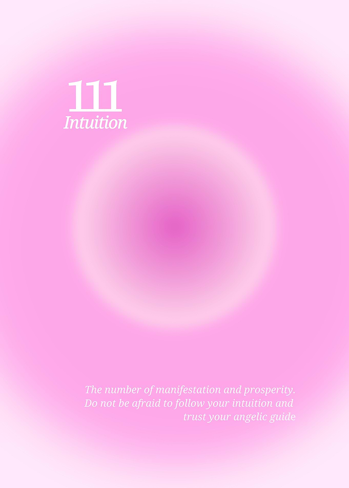 111 Intuition Manifestation
