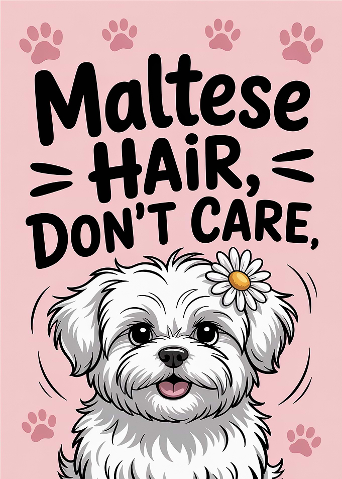 Maltese Hair, Don't Care