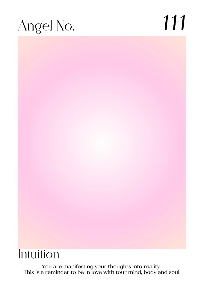 Angel Number 111 Intuition Manifestation