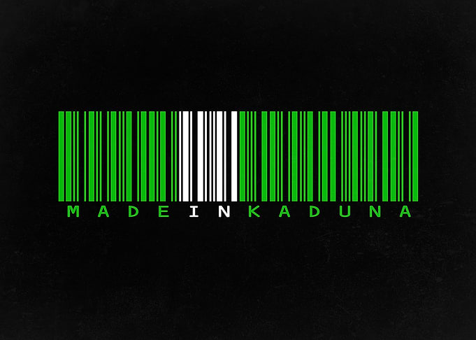Made in Kaduna Barcode Art