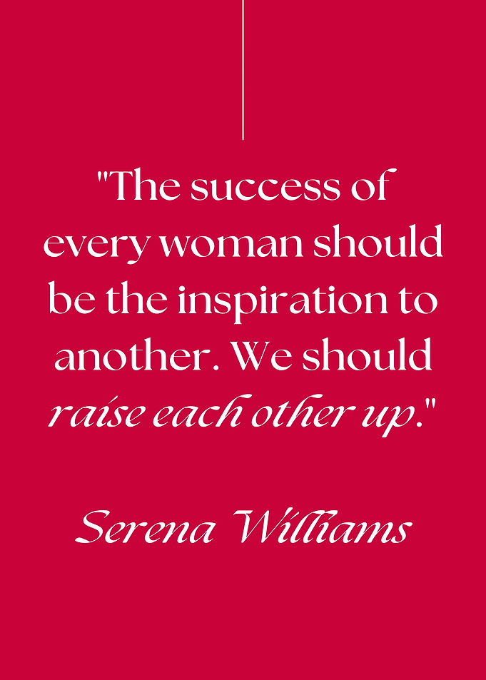 Serena Williams Inspirational Quote