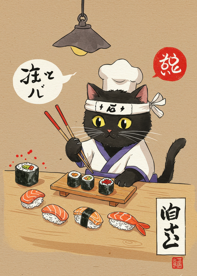 Sushi Cat