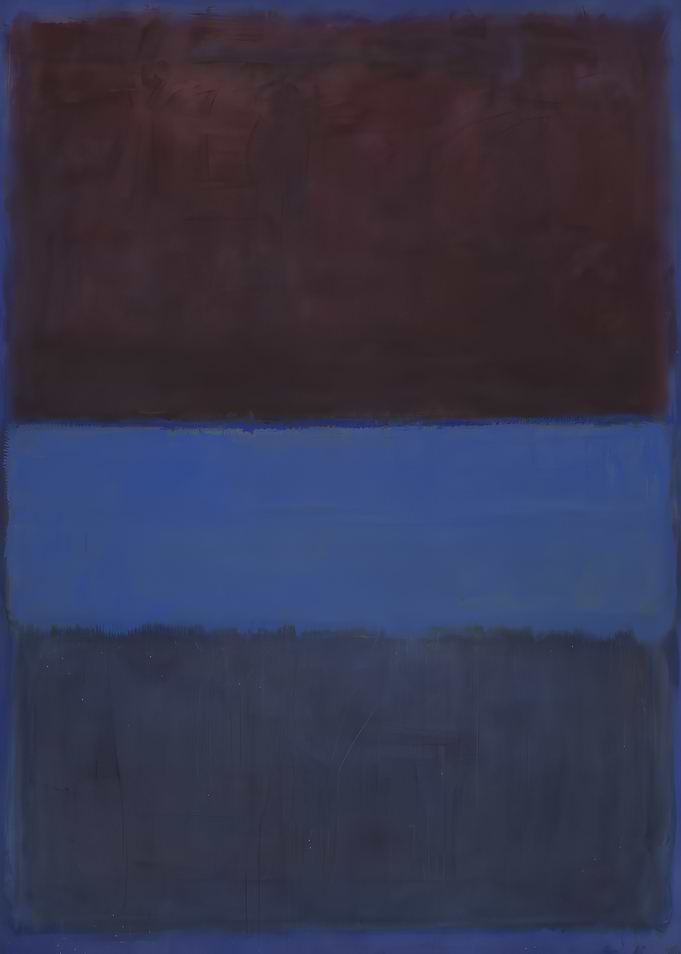 Abstract Color Field Painting