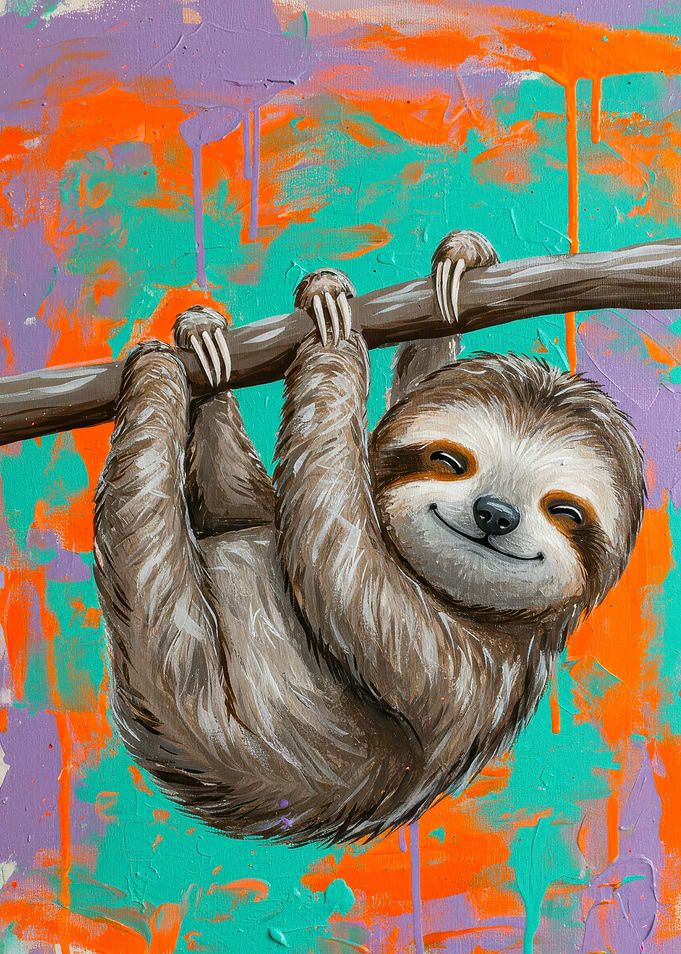 Happy Sloth
