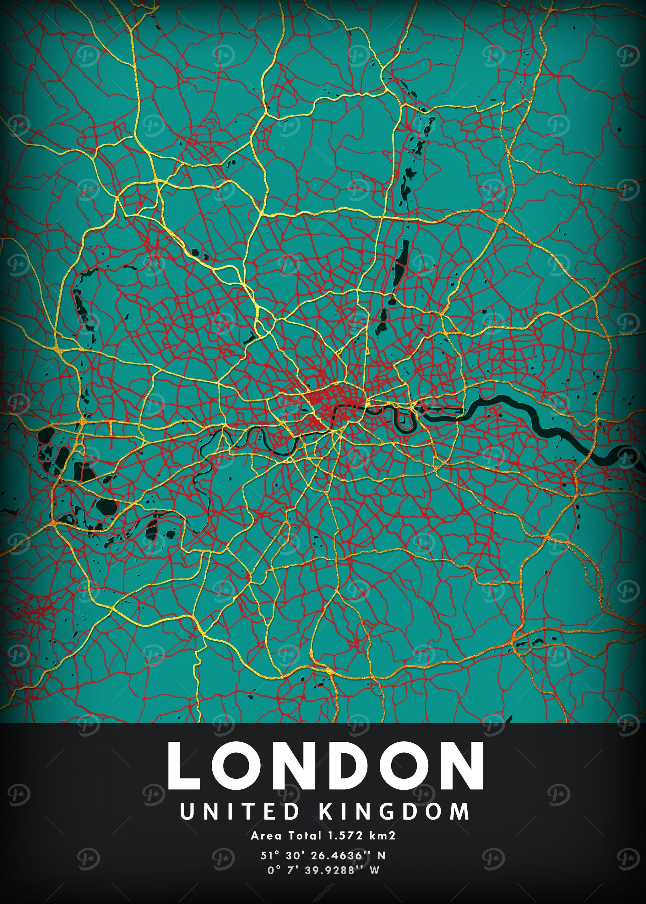 London, United Kingdom Map